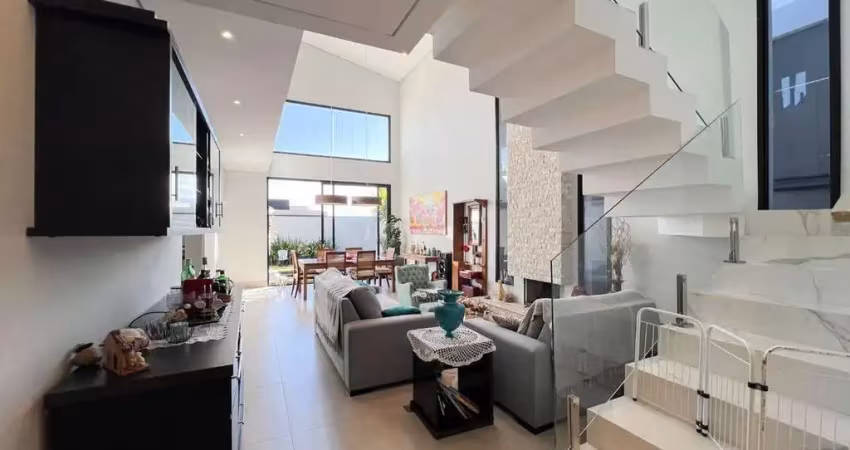 Casa com 3 dormitórios à venda, 240 m² por r$ 1.760.000,00 - condomínio cedro do líbano - valinhos/sp
