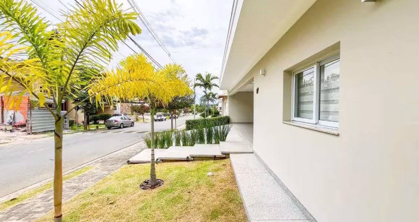 Casa térrea com 3 suítes à venda, 254 m² por r$ 2.800.000 - condomínio residencial reserva das palmeiras - valinhos/sp