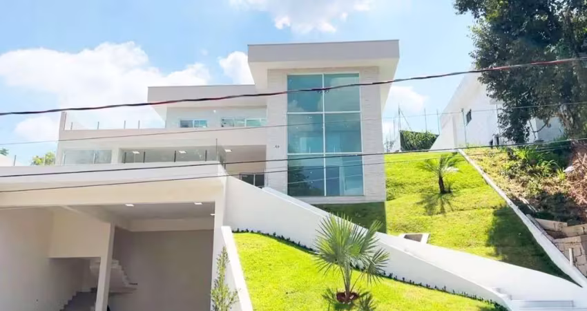 Casa com 4 dormitórios à venda, 519 m² por r$ 4.400.000,00 - marambaia - vinhedo/sp