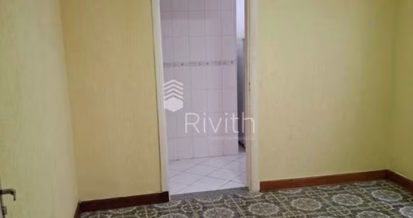 Excelente Salão Comercial de 75m², 3 salas, 2 banheiros, 1 vaga de garagem no Bairro Jardim  -  Santo André