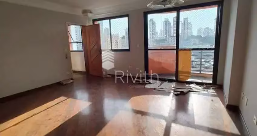 Apartamento de 160m² com 3 dormitórios, 1 suíte, 3 banheiros, 1 lavabo e 2 vagas de garagem, na vila assunção  -  santo andré