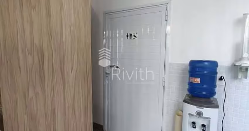 Sala comercial de 40m², 1 banheiro, 1 copa em vila assunção  -  santo andré