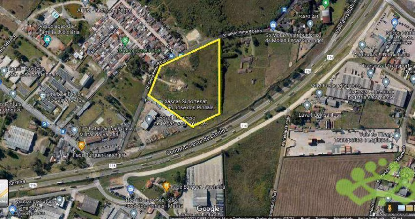 Terreno à venda, 36453 m² por R$ 25.000.000,00 - Costeira - São José dos Pinhais/PR