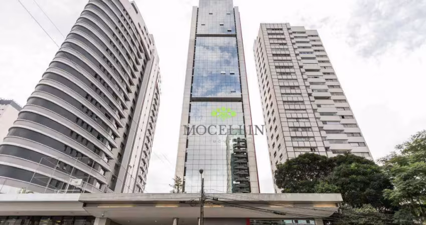 Laje para alugar, 351 m² por r$ 28.106,56/mês - alto da glória - curitiba/pr