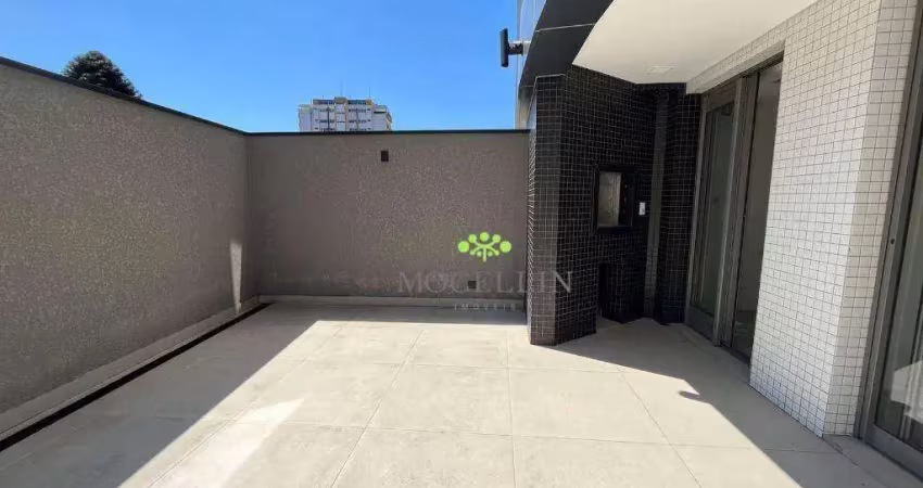Apartamento garden à venda centro, curitiba com 2 quartos, 61 m² por r$ 830.000,00