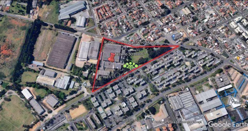 Terreno à venda, 30000 m² por r$ 32.000.000,00 - cidade industrial de curitiba - curitiba/pr