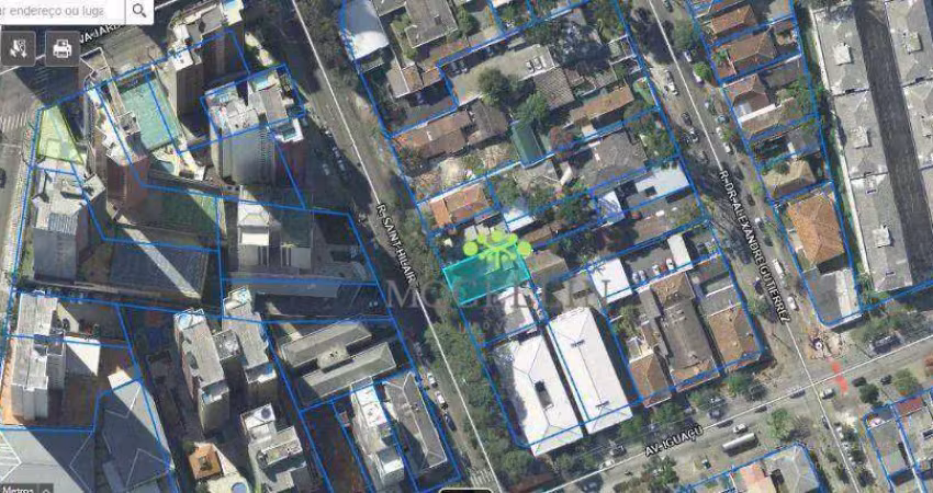 Terreno à venda, 253 m² por r$ 1.200.000,00 - água verde - curitiba/pr