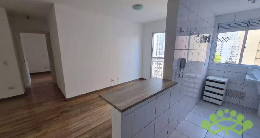 Apartamento com 2 quartos para alugar, 50 m² por r$ 2.500/mês - cristo rei - curitiba/pr