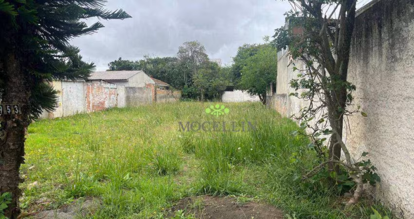 Terreno à venda, 770 m² por R$ 1.150.000,00 - Boqueirão - Curitiba/PR
