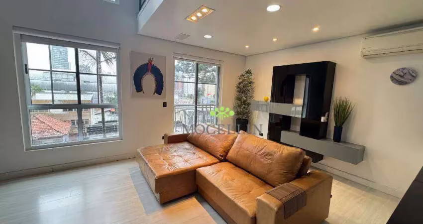 Loft com 1 quarto para alugar, 85 m² por R$ 4.500,00/mês - Batel - Curitiba/PR