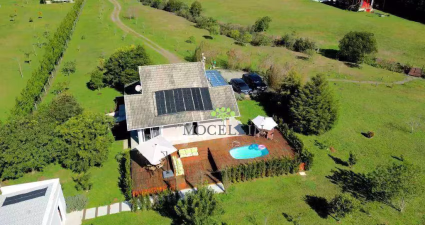 Chácara com 3 quartos, 559 m² - venda por r$ 5.180.000 ou aluguel por r$ 9.500/mês - são luiz do puruna - balsa nova/pr