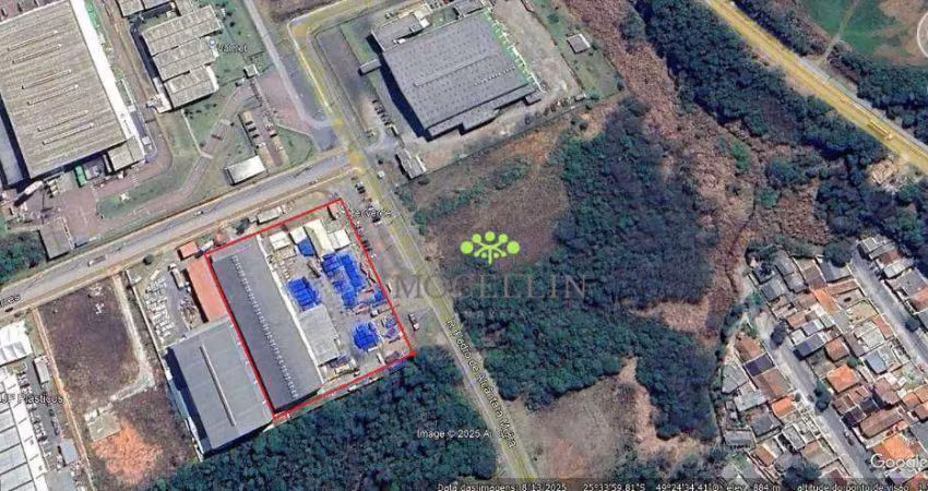 Barracão para alugar, 2560 m² por r$ 64.284,35/mês - fazenda velha - araucária/pr