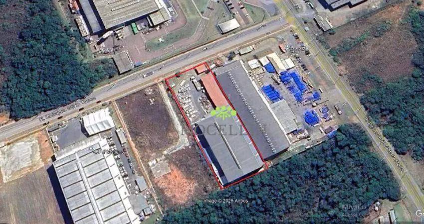 Barracão para alugar, 2045 m² por r$ 51.339,50/mês - fazenda velha - araucária/pr