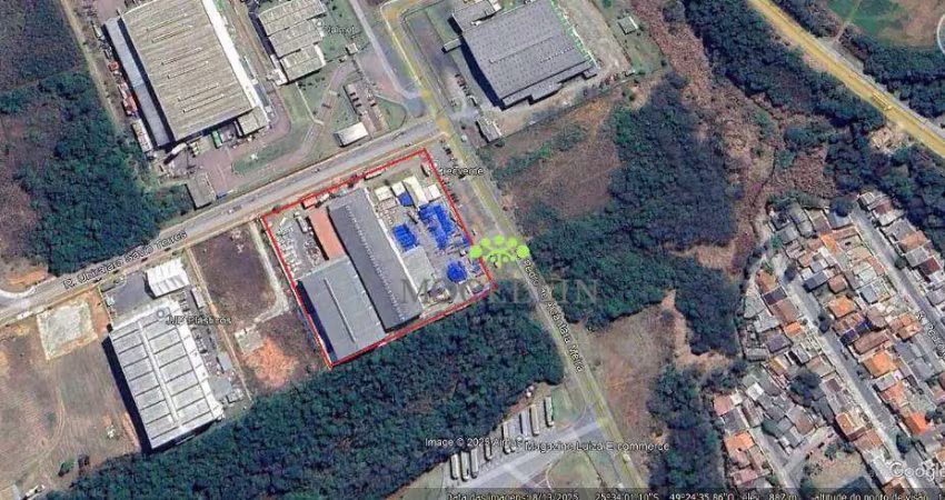 Barracão para alugar, 4606 m² por r$ 115.648,85/mês - fazenda velha - araucária/pr