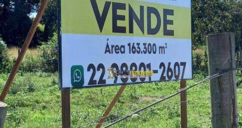 Área à venda, 163 m² por R$ 16.000.000 - Virgem Santa - Macaé/RJ