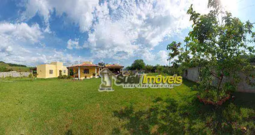 Chácara com 2 dormitórios à venda, 1400 m² por r$ 600.000,00 - trapiche - glicério (macaé)/rj