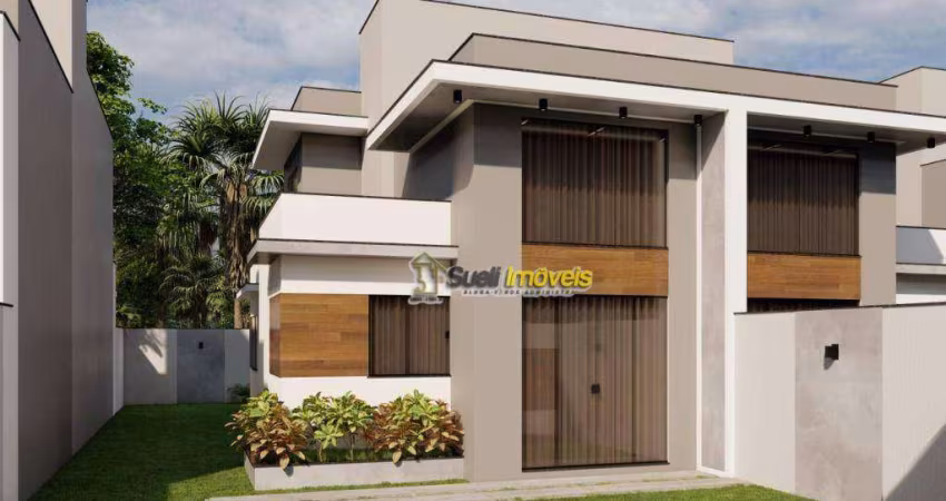 Casa com 3 dormitórios à venda, 75 m² por R$ 550.000 - Enseada das Gaivotas - Rio das Ostras/RJ