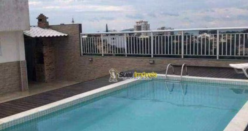 Apartamento com 2 dormitórios à venda, 75 m² por R$ 390.000 - Cancela Preta - Macaé/RJ