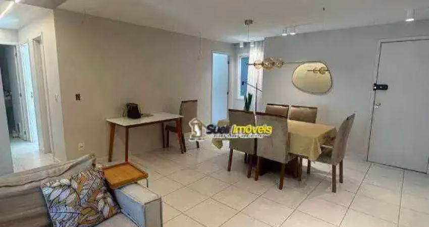 Apartamento com 3 dormitórios à venda, 105 m² por r$ 800.000 - cavaleiros - macaé/rj