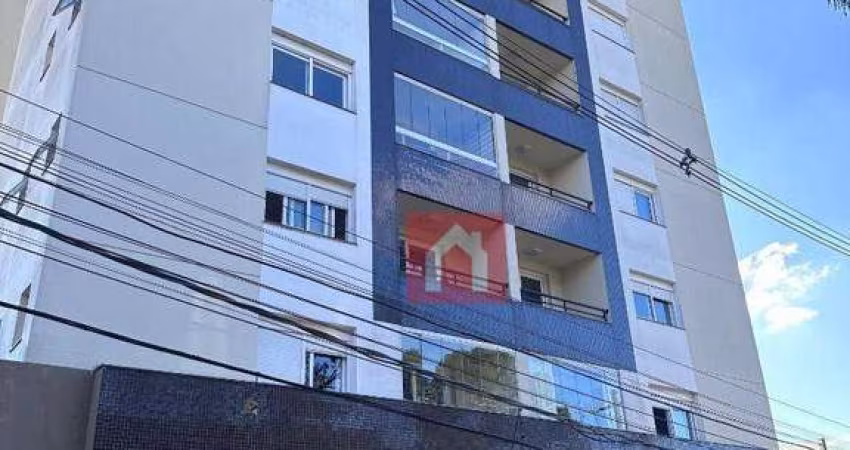 Apartamento com 2 dormitórios com suíte, semi-mobiliado para alugar, 74 m² por R$ 2.500/mês - Madureira - Caxias do Sul/RS