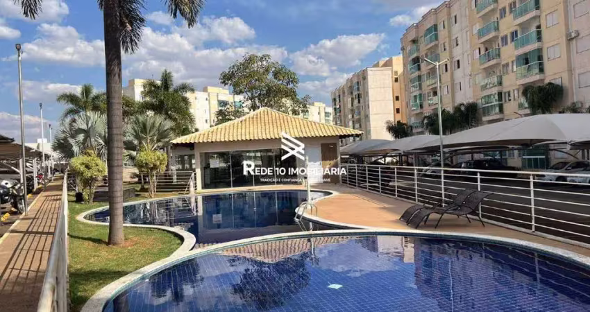 Apartamento para aluguel, 2 quartos, 1 suíte, 1 vaga - bairro grand ville, uberlândia mg