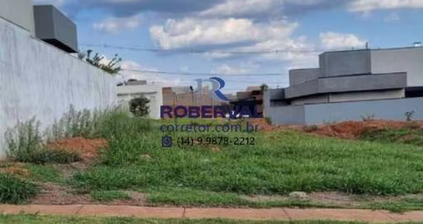 Terreno Condominio Floratta plano com vizinho ao lado. ( Meio do Condominio