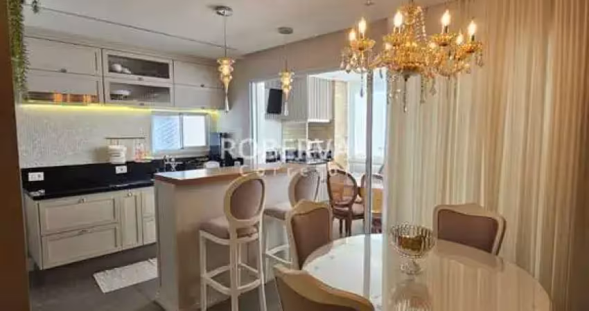 Apto no edifício vista sul. são 3 dorm. sendo 2 suítes, completo em armario