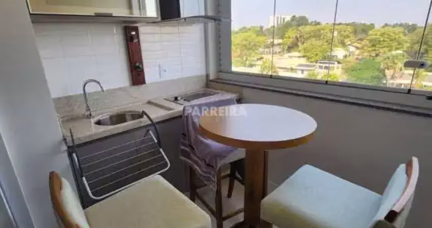 Apartamento edificio yunis suite com armario e ar, varanda gourmet