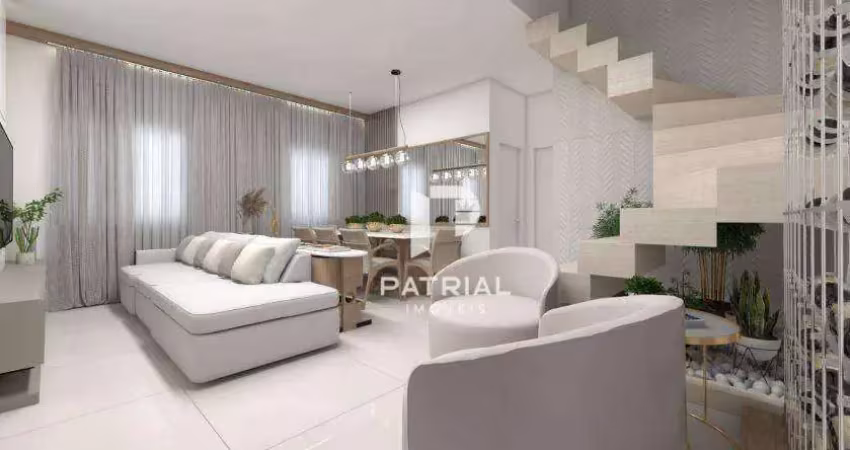 Cobertura tríplex à venda no bairro cidade jardim - são josé dos pinhais