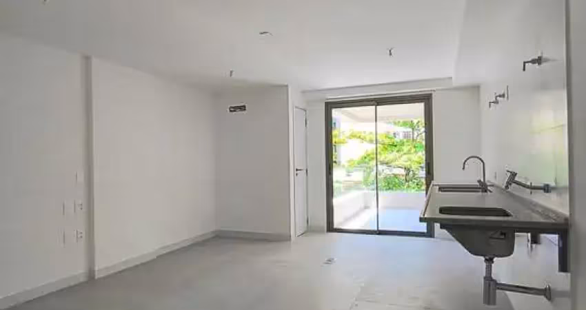 Apartamento alto padrão, studio-suíte com vaga, andar alto e vista frontal, ideal para aluguel temporada short-stay