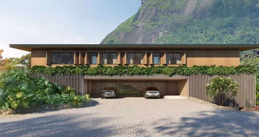 Lote 5mil m² com projeto aprovado, Mansão 7 suítes, em condomínio com segurança Armada, em São Conrado - Zona Sul do Rio.