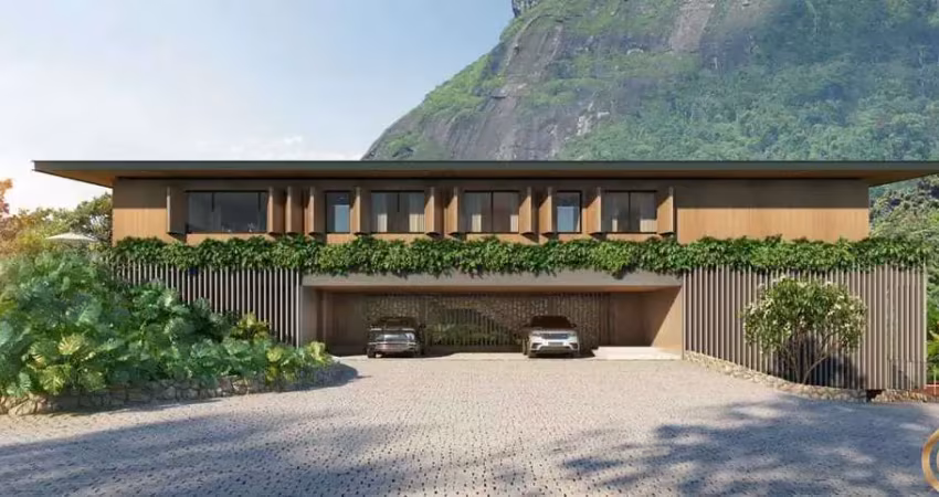 Lote 5mil m² com projeto aprovado, mansão 7 suítes, em condomínio com segurança armada, em são conrado - zona sul do rio.