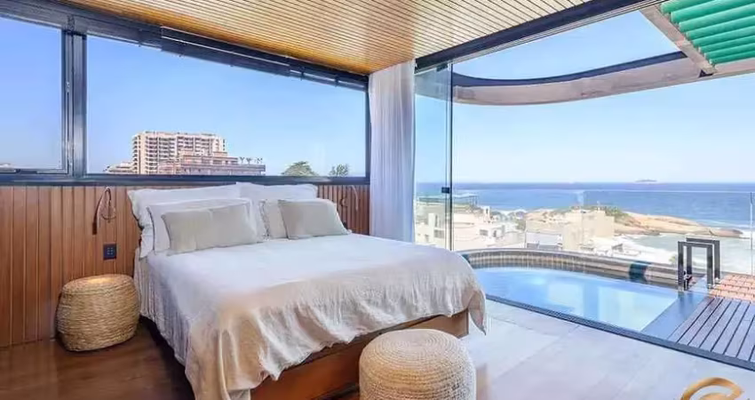 Cobertura triplex 220m² vista mar – arpoador/ipanema