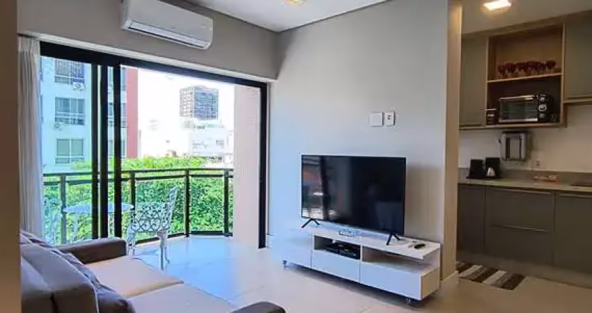 Apartamento 2 Suítes, 65m², no Top Leblon Apart Services, melhor Flat do Leblon com Rooftop e Piscina vista Mar.