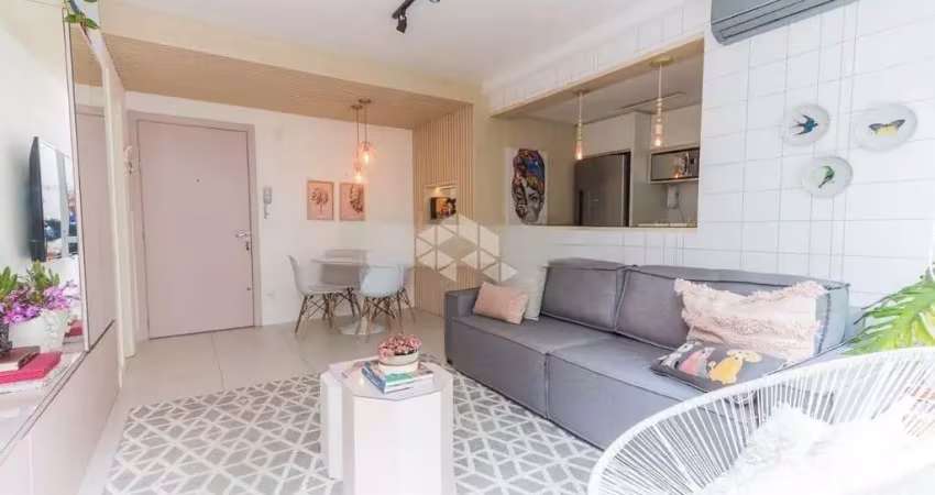 Apartamento garden de 1 quarto, terraço privativo e garagem