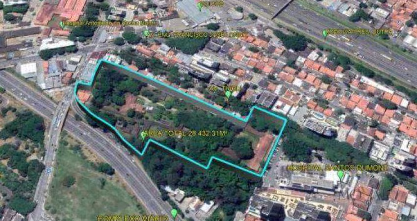 Área à venda, 28430 m² por R$ 40.000.000,00 - Jardim São Dimas - São José dos Campos/SP
