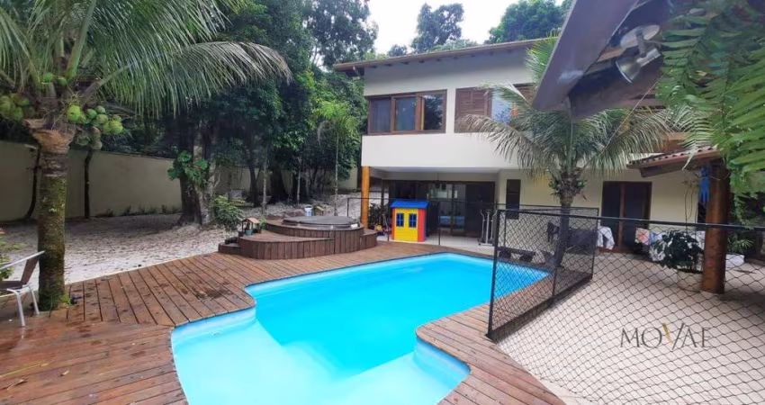 Casa com 4 suítes, mobiliada, à venda, 335 m² por R$ 4.000.000 - Park Imperial - Caraguatatuba/SP
