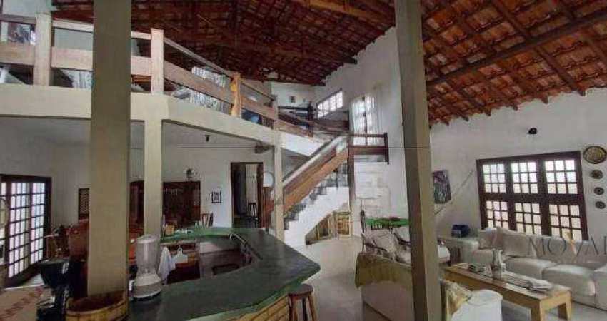 Casa com 4 dormitórios, 370 m² - venda por R$ 1.380.000,00 ou aluguel por R$ 6.730,00/mês - Massaguaçu - Caraguatatuba/SP