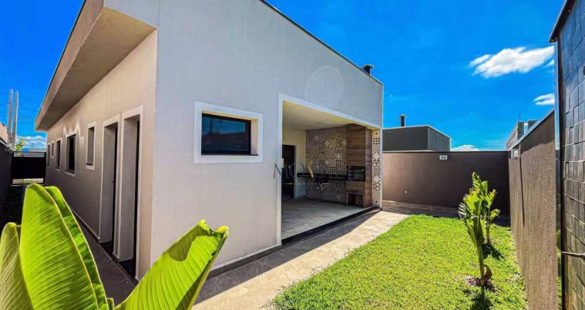 Casa com 3 dormitórios à venda, 129 m² por R$ 850.000,00 - Condomínio Malibu - Caçapava/SP