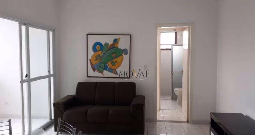 Apartamento com 1 dormitório para alugar, 44 m² por R$ 3.090,00/mês - Jardim São Dimas - São José dos Campos/SP