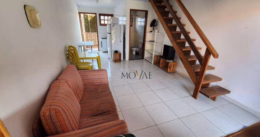 Village com 1 dormitório à venda, 85 m² por R$ 350.000,00 - Praia do Sapê - Ubatuba/SP