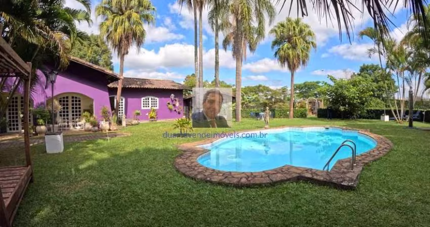 Chácara no Cond. Montecatine - com 4.192m², casa principal + anexos SPA e a