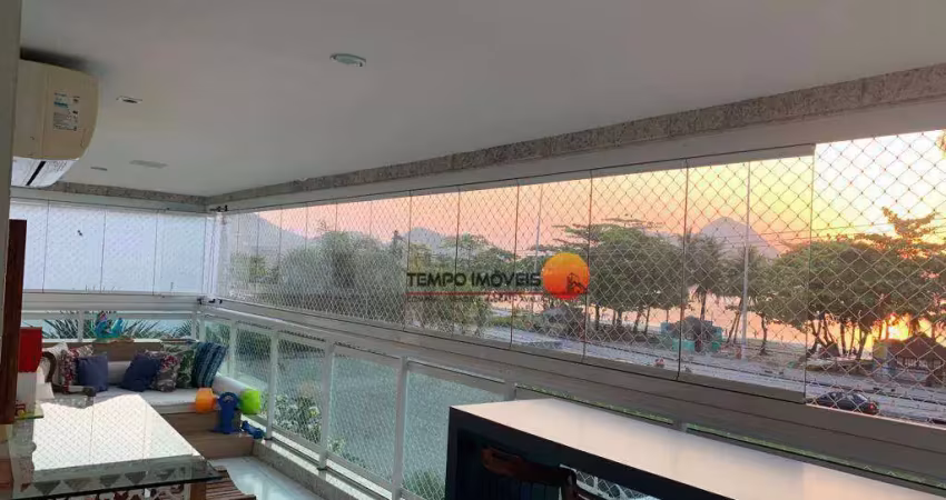 Apartamento com 136m2 frente, vista mar em charitas