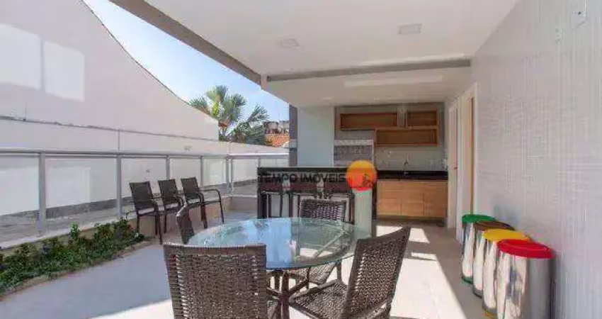 Apartamento na praia de piratininga com dois quartos,vista lateral para o mar no  surf beach residence