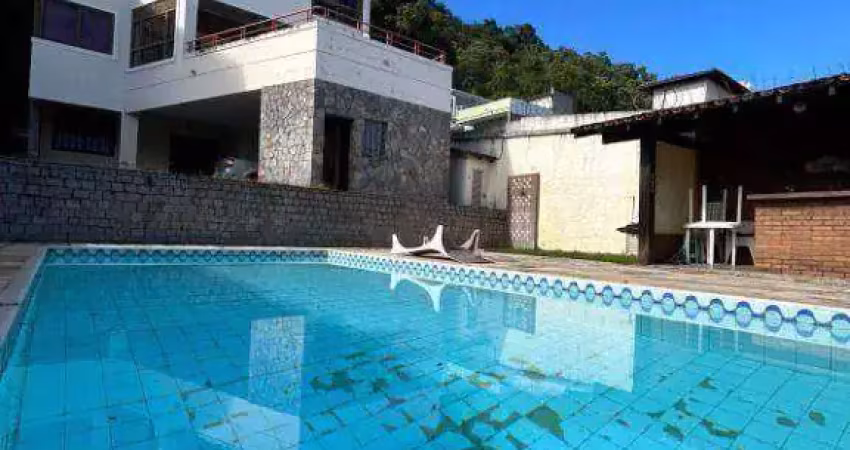 Casa com 4 dormitórios à venda, 393 m² por r$ 1.480.000,00 - itaipu - niterói/rj