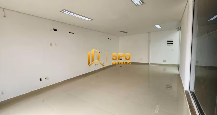 Sala comercial de 40 metros, para locação  no Jardim Marajoara.