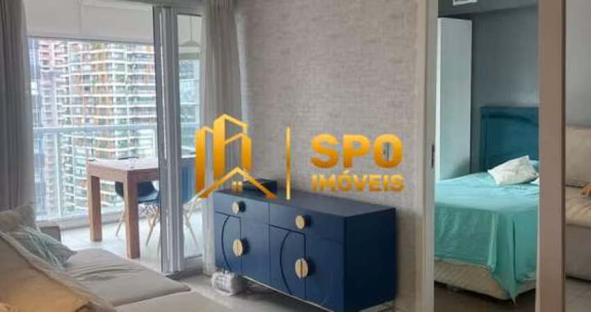 Apartamento Mobiliado para Locação no Brooklin, 53 m2, 1 Quarto, 1 Vaga, Lazer Total