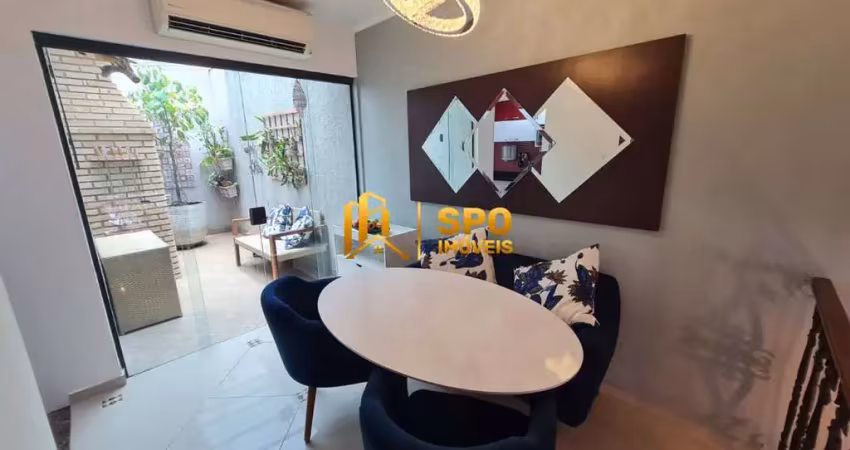Casa de condomínio mobiliada a venda com 130 metros no jardim marajoara