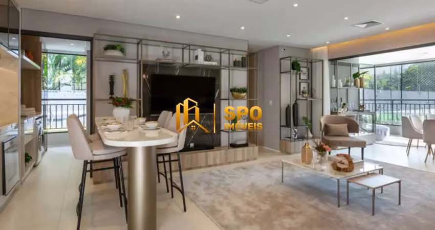 Apartamento pronto 123 mts, novo, jd marajoara, 3 suites