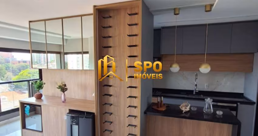 'Excelente apartamento novinho mobiliado 80m², 1 vaga 2 dormitórios  pronto para mudar'